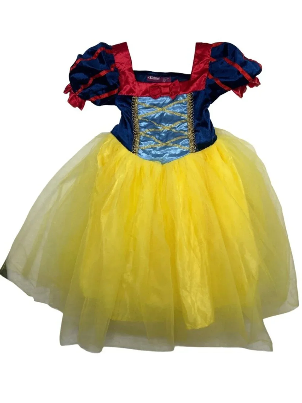 What A Character Snow White Costume Dress Girls M 7-8 Princess Halloween Cosplay